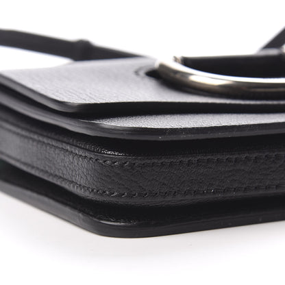 Burberry Goatskin Mini D-Ring Bag Black 5 of 9