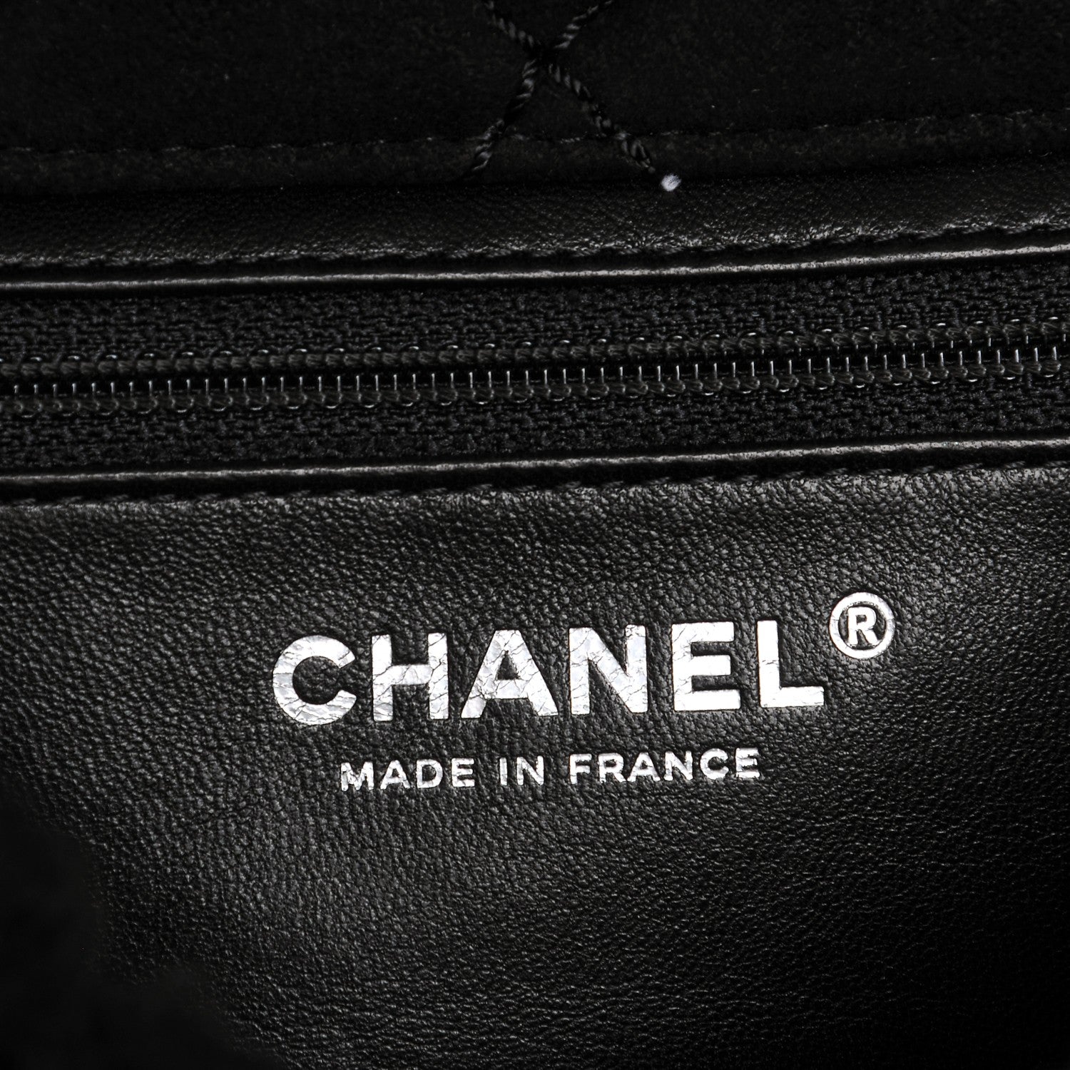 Chanel Shearling Lambskin Pearl Flap Black 6 of 7