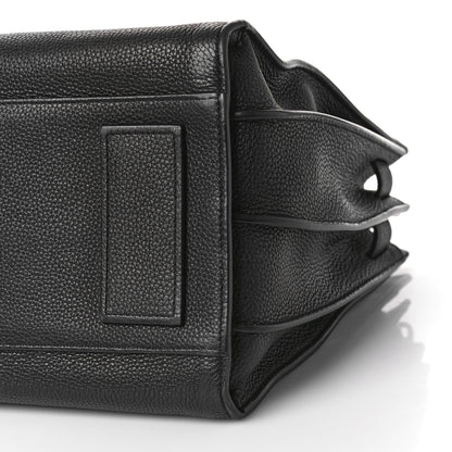 Saint Laurent Grained Calfskin Small Supple Sac De Jour Black 9 of 13