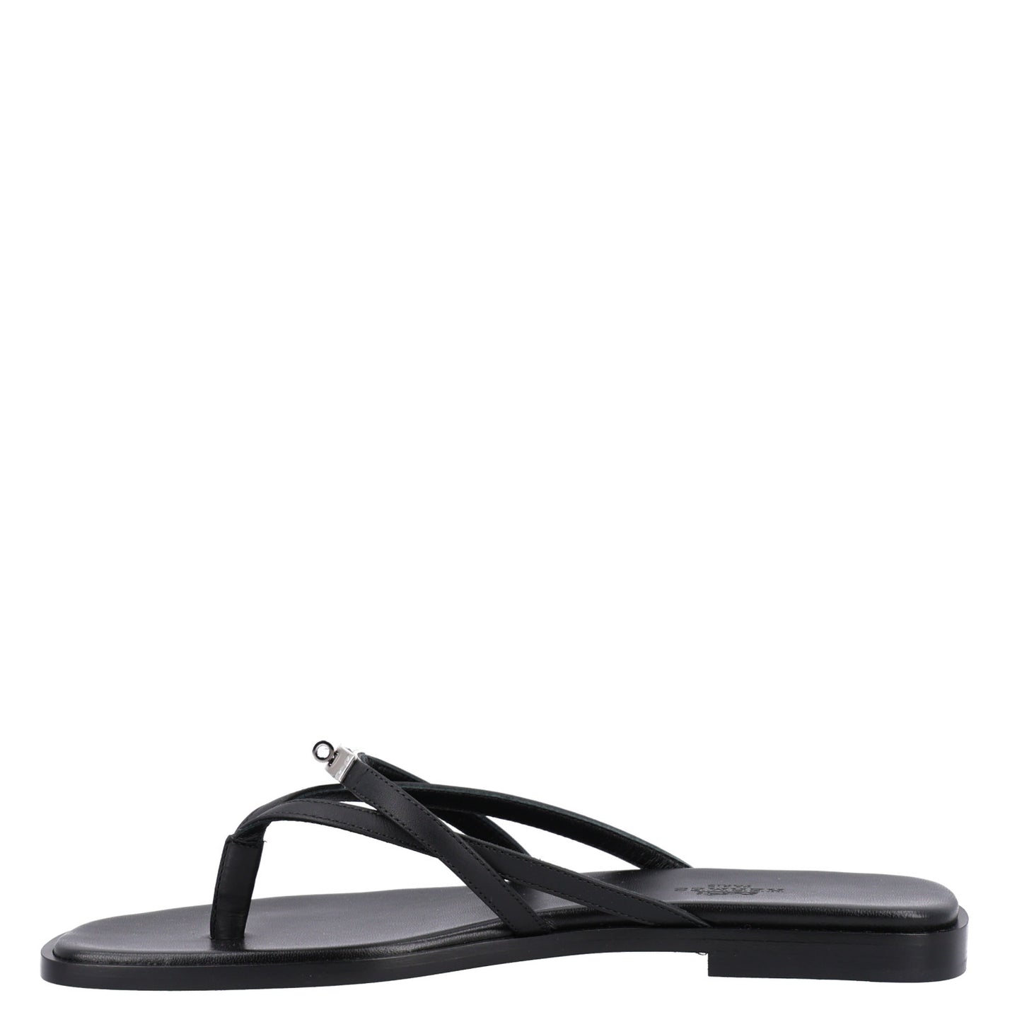 Calfskin Miss Sandals 37 Black