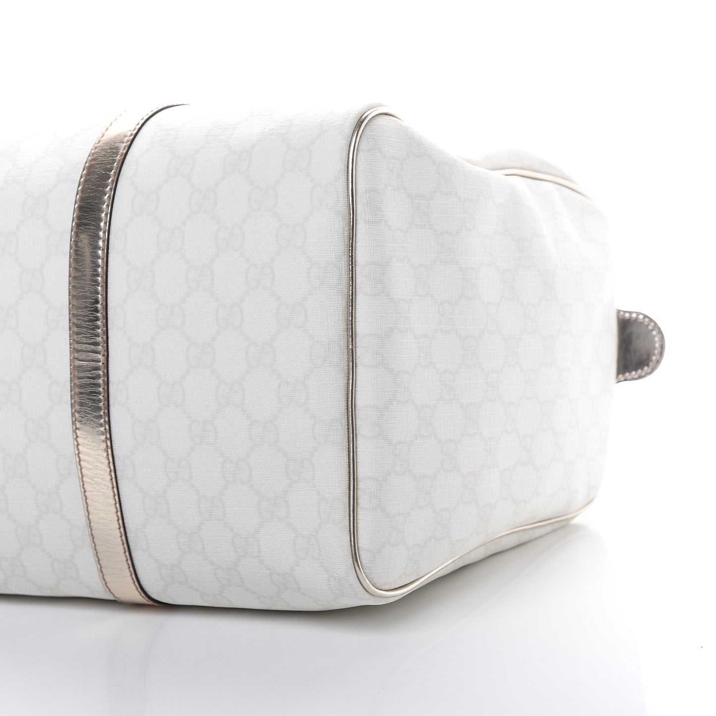GG Plus Monogram Large Joy Boston White