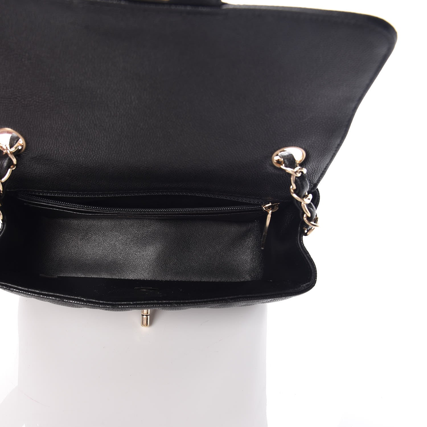Chanel Caviar Quilted Mini Rectangular Flap Black 5 of 11