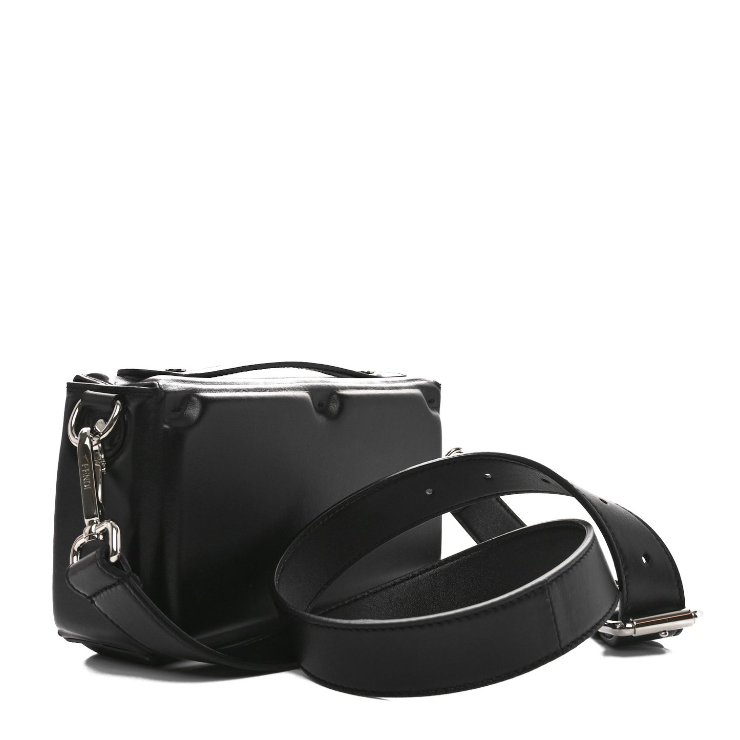 Nappa Baguette Soft Trunk Bag Black
