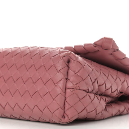 Bottega Veneta Nappa Intrecciato Baby Olimpia Shoulder Bag Rose Pink 9 of 9