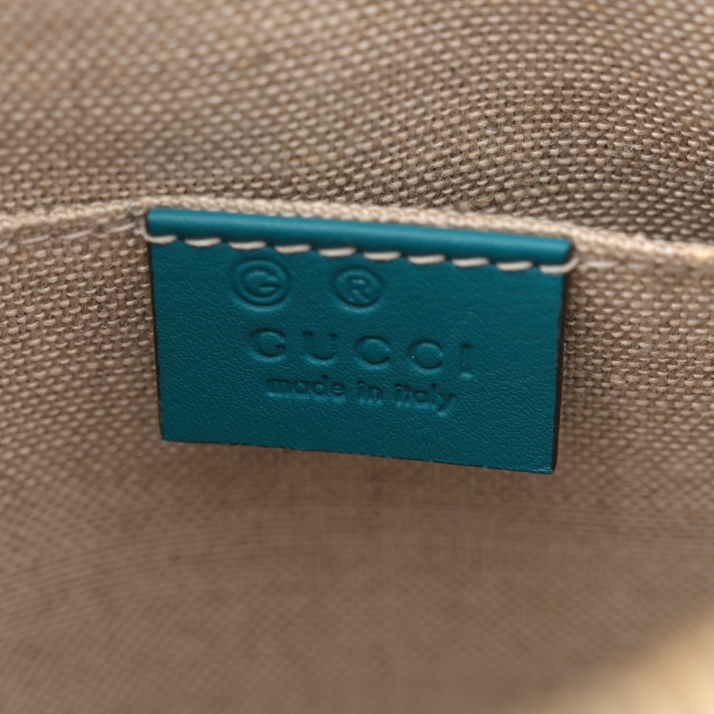 Microguccissima Mini Dome Bag Deep Cobalt