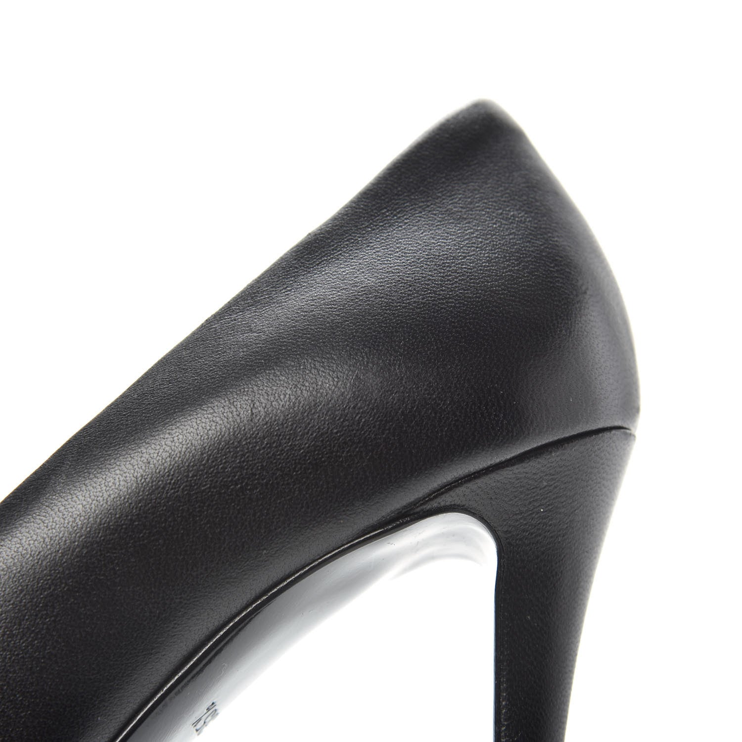 Chanel Lambskin Camellia Pumps 35.5 Black 7 of 12