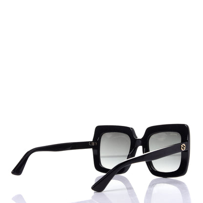 Gucci Acetate Square Frame Sunglasses GG0053S Black 4 of 8