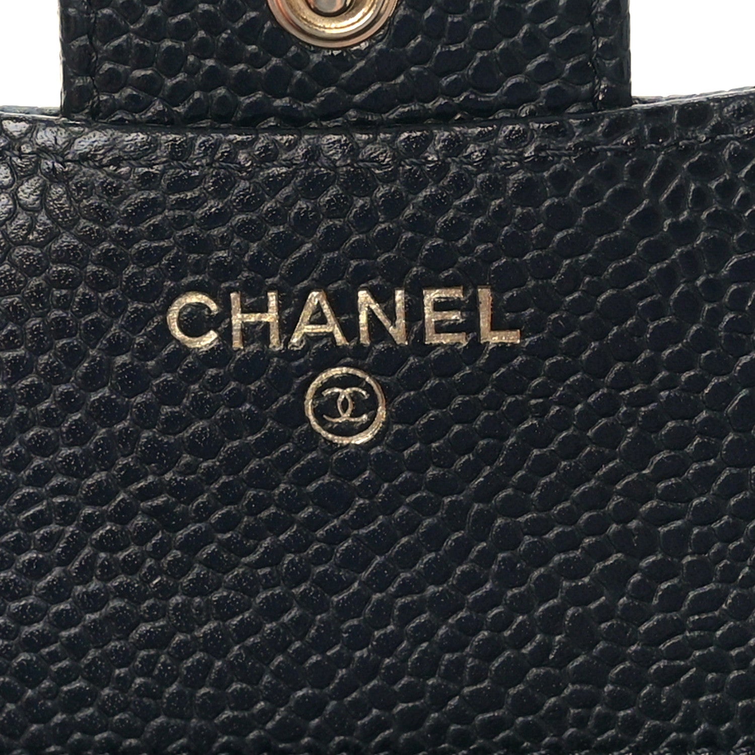 Chanel Caviar Quilted Compact Flap Wallet Black 6 of 11