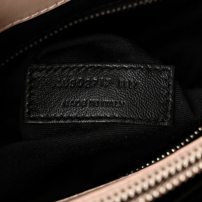 Saint Laurent Calfskin Y Quilted Monogram Small Loulou Shopper Marble Pink 8 of 13