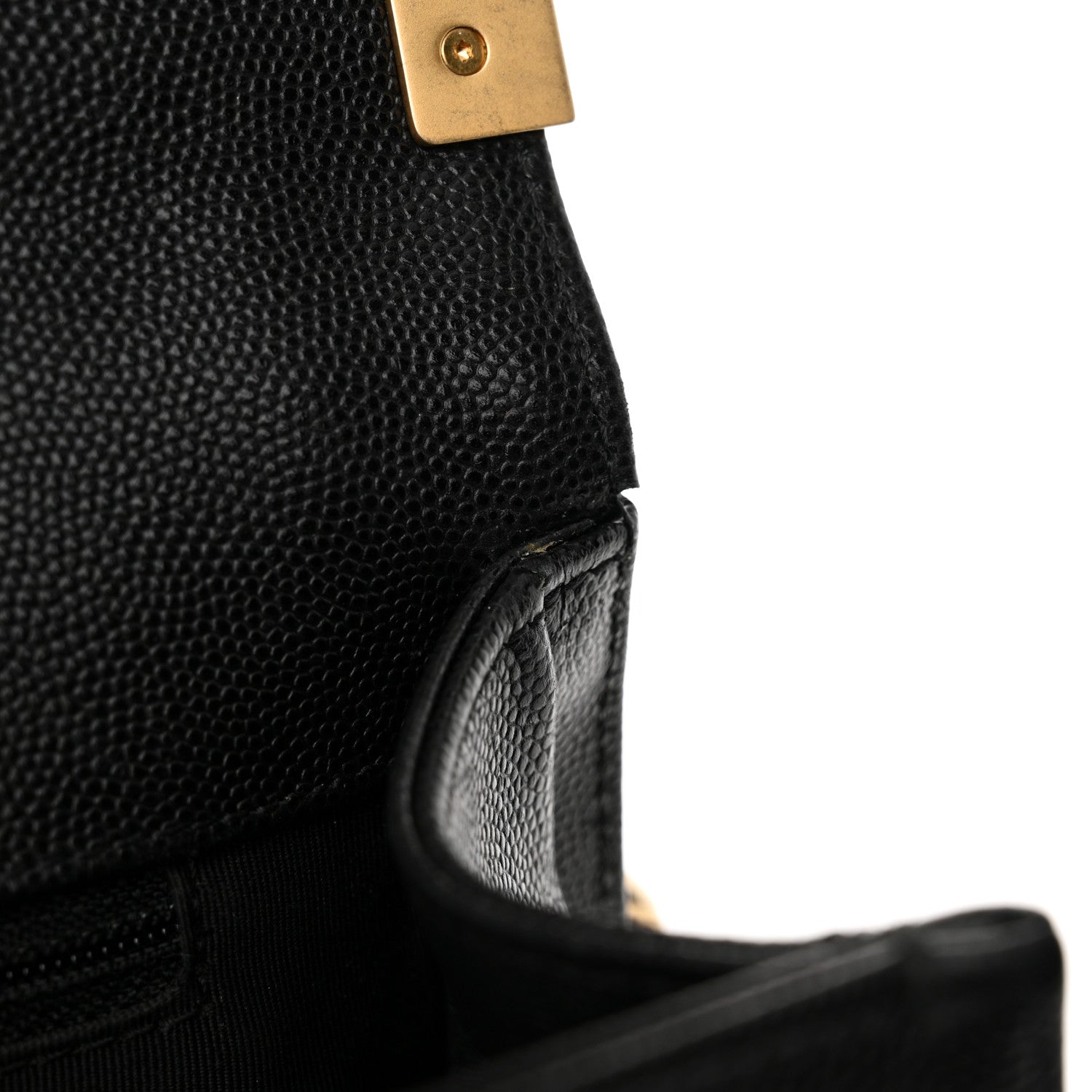 Chanel Caviar Quilted New Medium Boy Flap Black 11 of 14