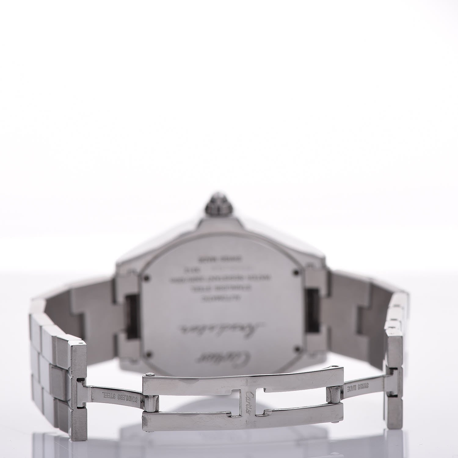 Cartier Stainless Steel 37mm Roadster Automatic Watch 7 of 8