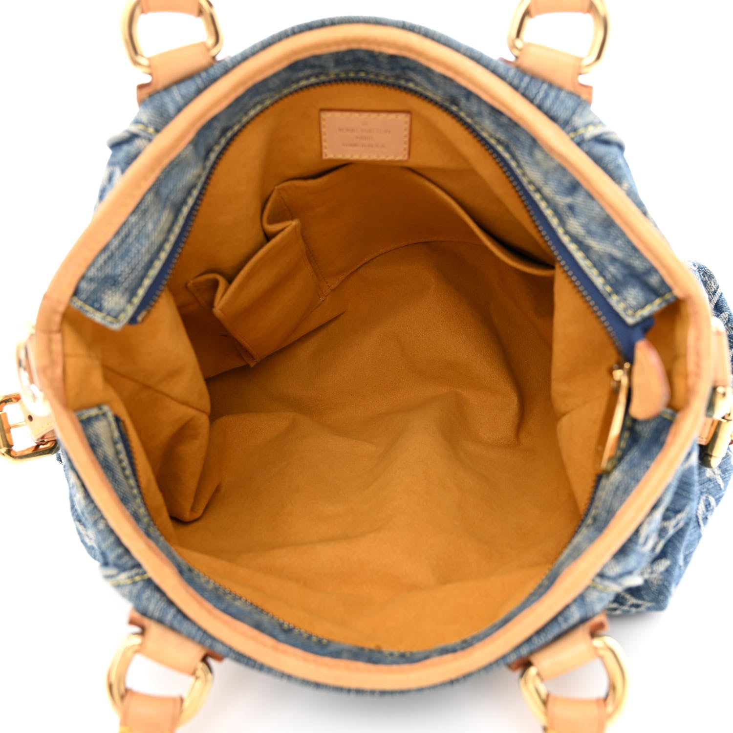 Louis Vuitton Denim Neo Cabby MM Blue 5 of 19