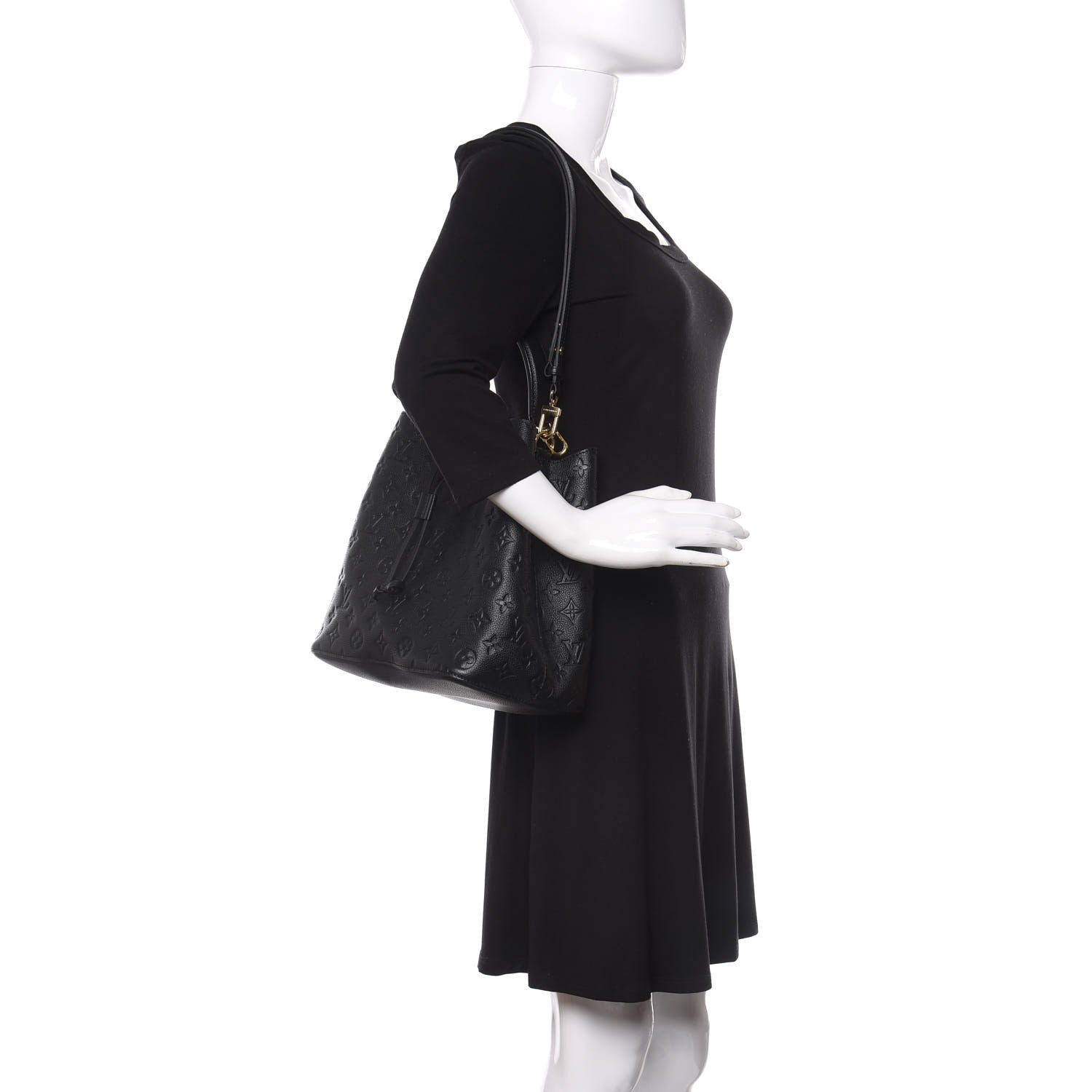Louis Vuitton Empreinte Neonoe MM Black 2 of 13