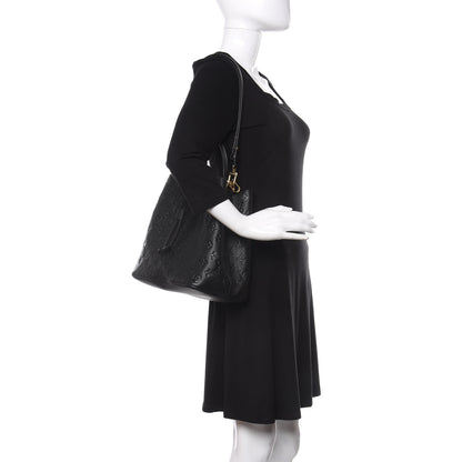 Louis Vuitton Empreinte Neonoe MM Black 2 of 13
