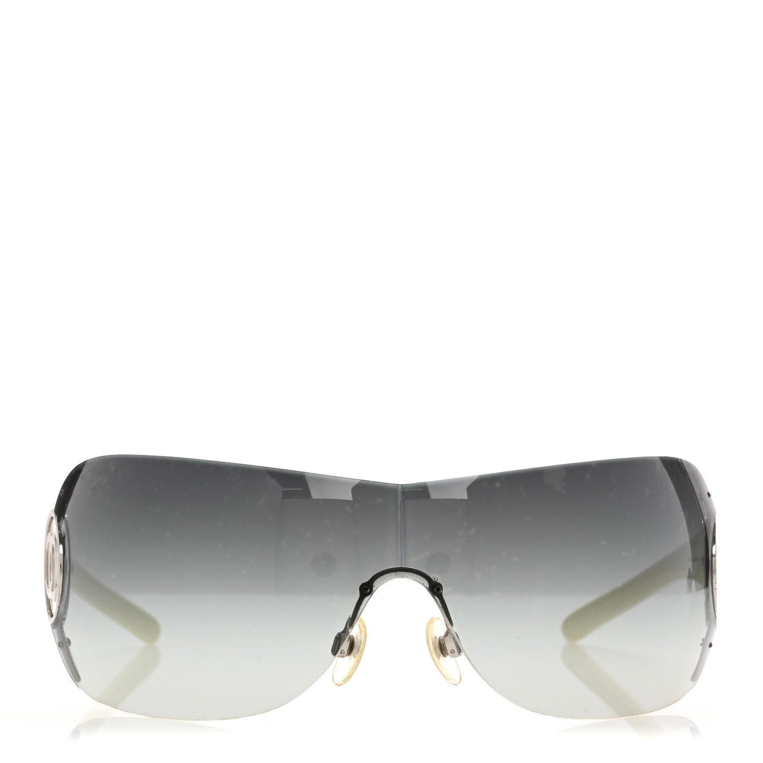Chanel CC Sunglasses 4145 White 2 of 8