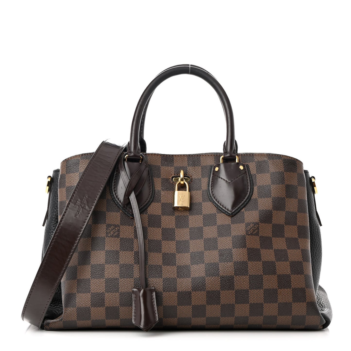 Cuir Taurillon Damier Ebene Normandy Black