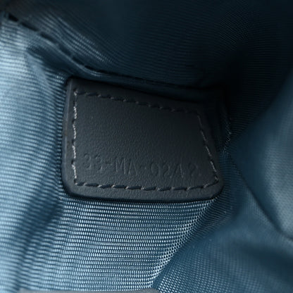 Christian Dior Lambskin Cannage Lady Dior Zipped Key Case Cloud Blue 7 of 7