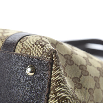 Gucci Monogram Medium Abbey Tote Dark Brown 11 of 11