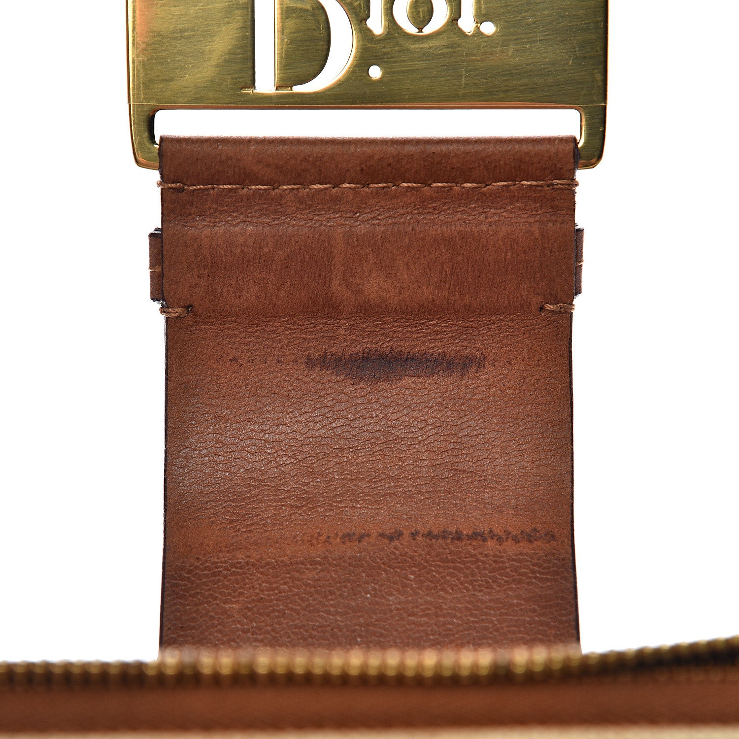 Christian Dior Canvas Calfskin Street Chic Tote Brown 12 of 20
