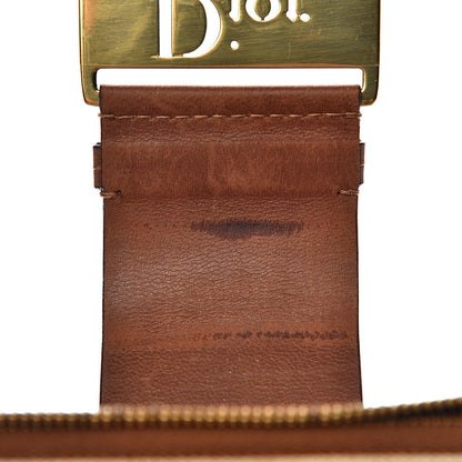 Christian Dior Canvas Calfskin Street Chic Tote Brown 12 of 20