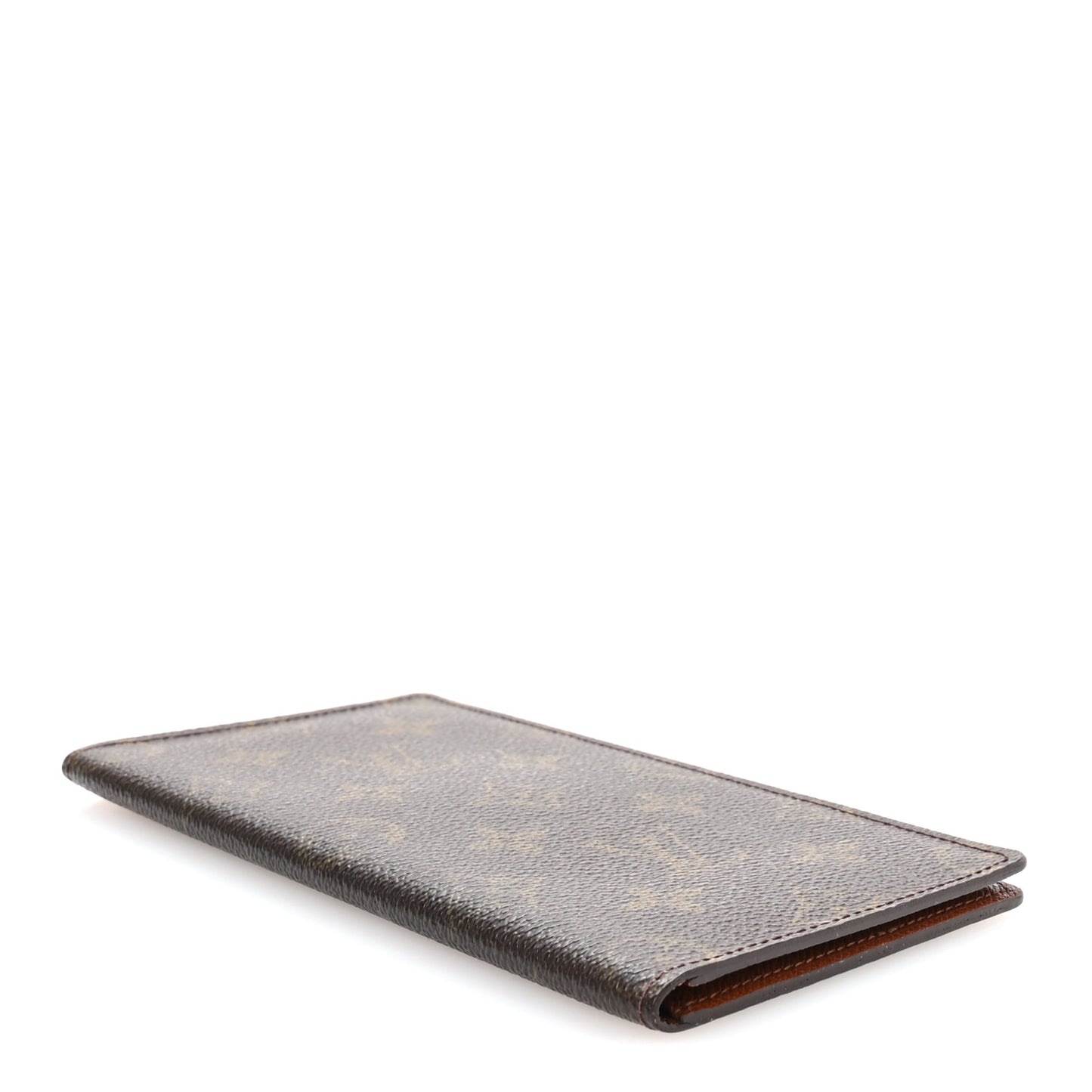Monogram Checkbook Holder Case Wallet