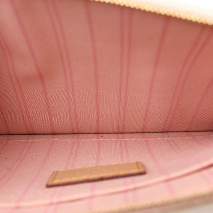 Louis Vuitton Damier Azur Neo Neverfull MM Rose Ballerine 7 of 14