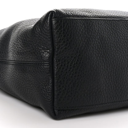 Gucci Pebbled Calfskin Studded Medium Soho Chain Shoulder Bag Black 8 of 9