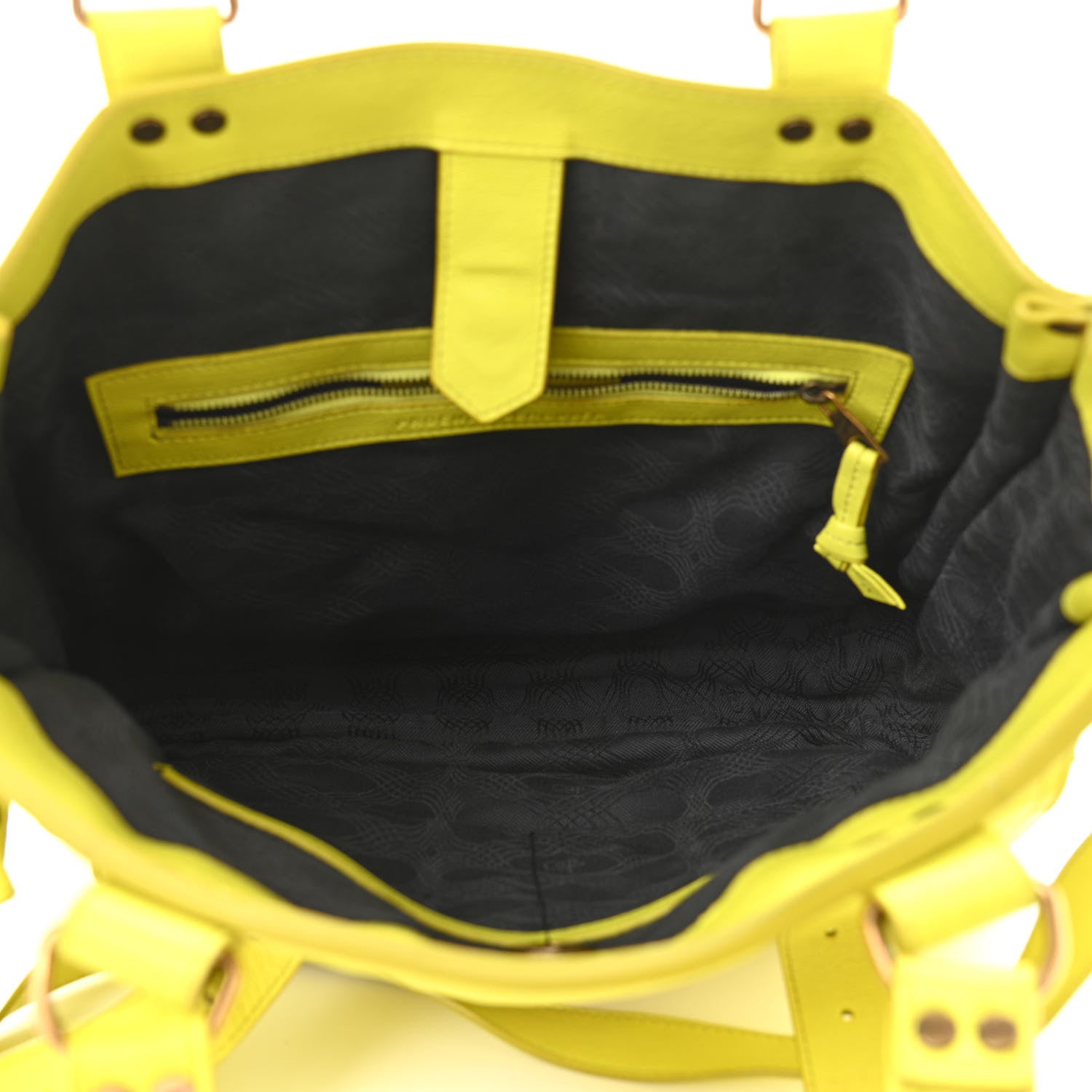Proenza Schouler Lambskin PS1 Tote Citron 5 of 14