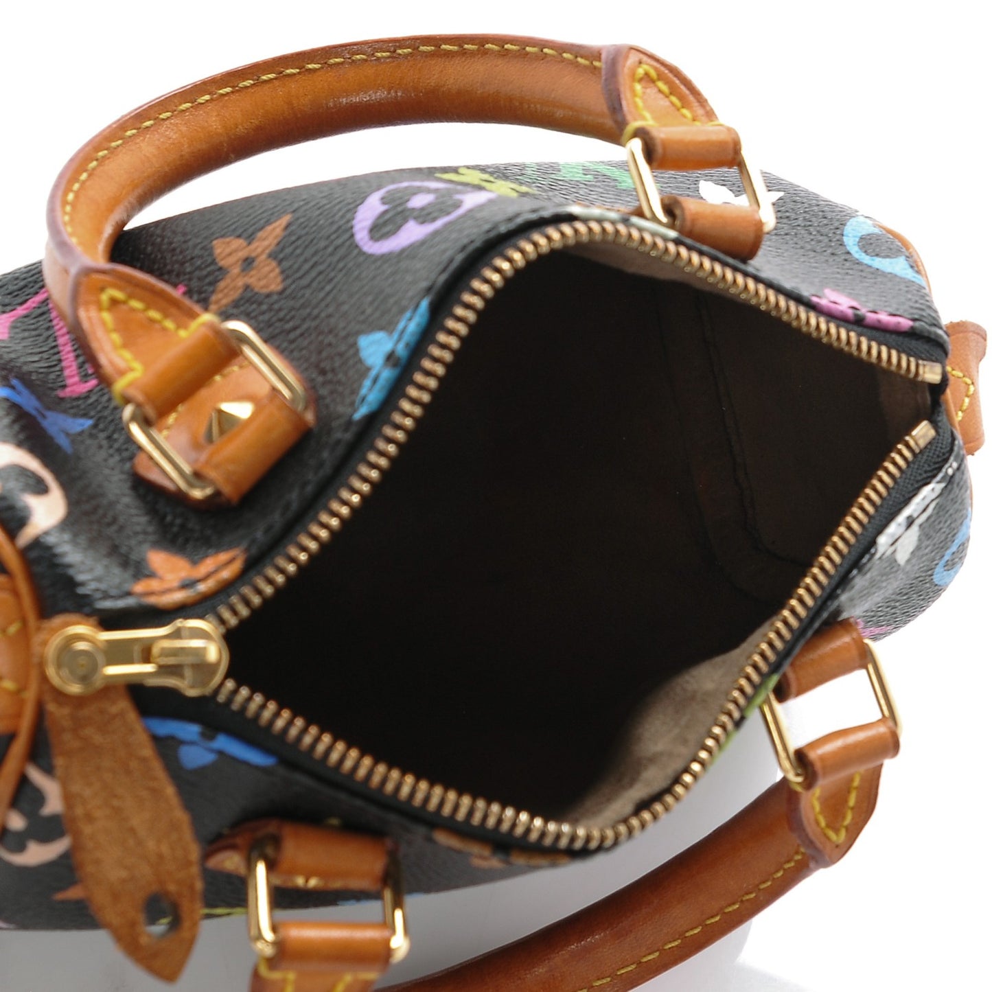 Monogram Multicolor Mini Sac HL Speedy Black