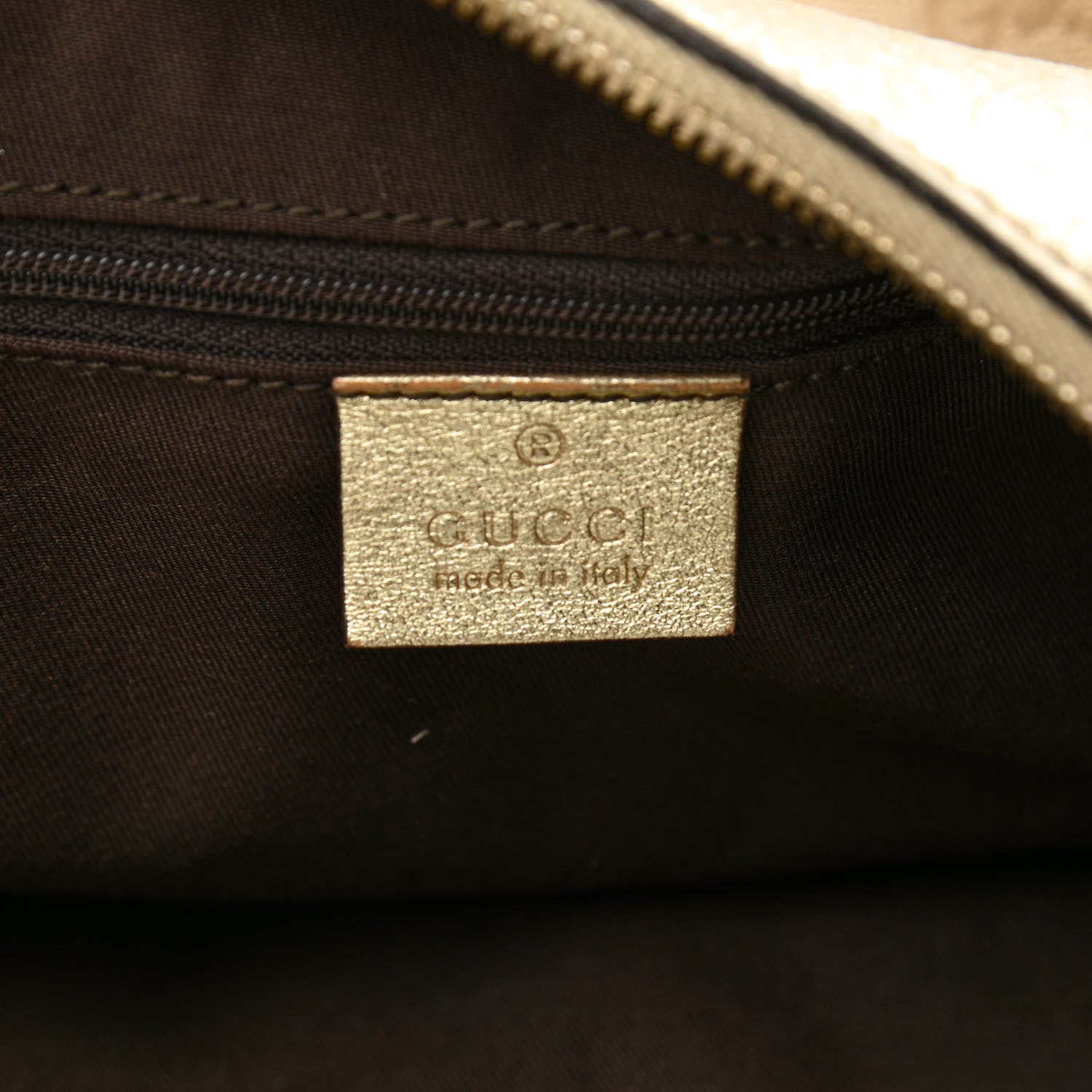 Gucci Monogram Large D Gold Hobo Gold 6 of 10