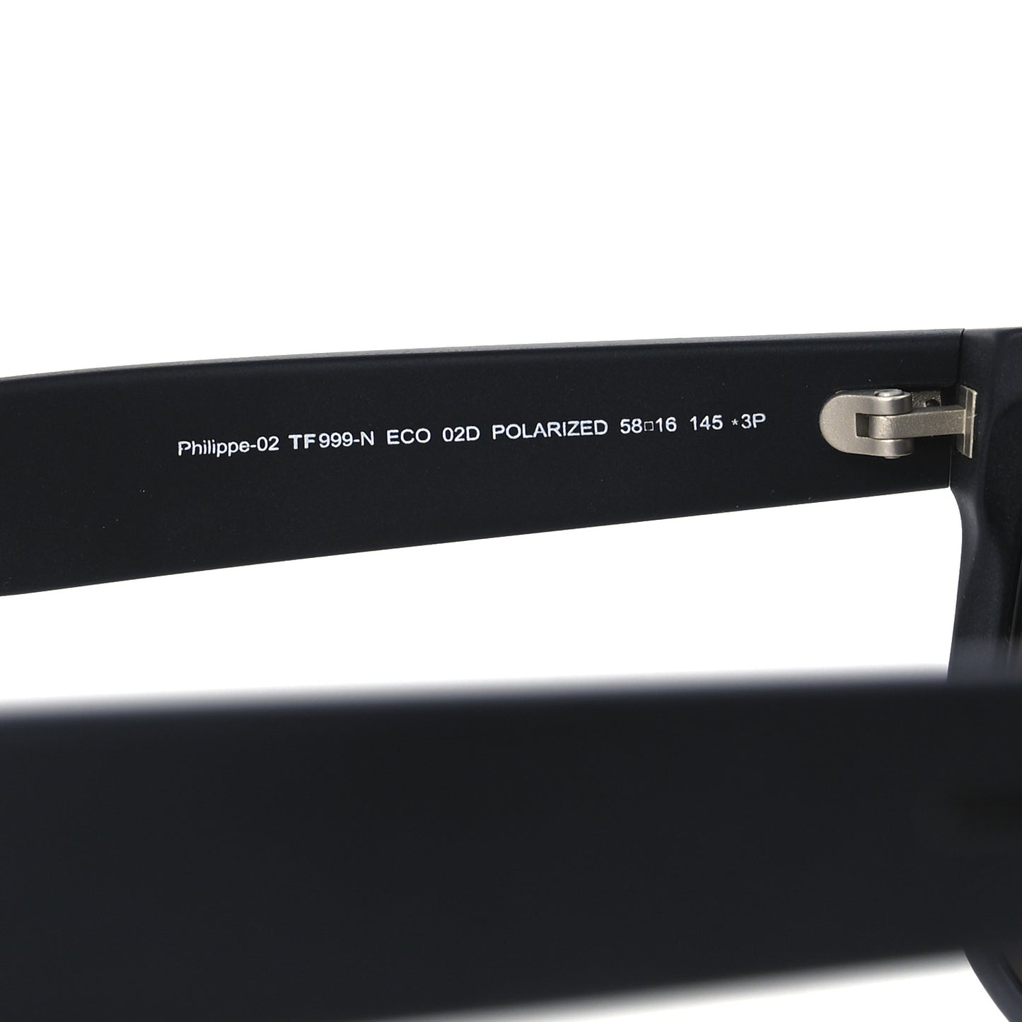 Acetate Philippe Sunglasses TF999-N Matte Black