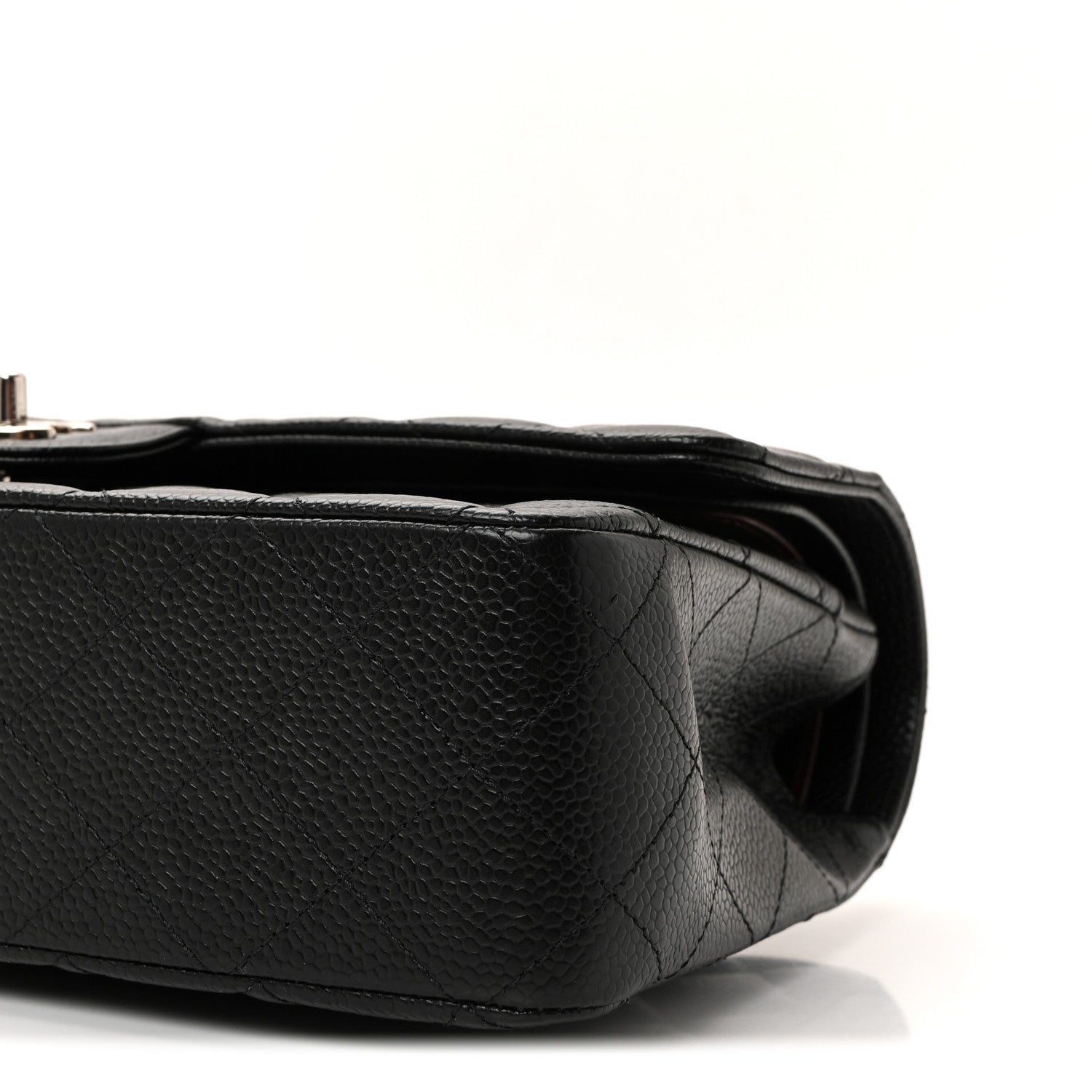 Chanel Caviar Quilted Medium Double Flap Black 10 of 10