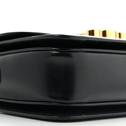 Celine Shiny Calfskin Teen Triomphe Black 10 of 12