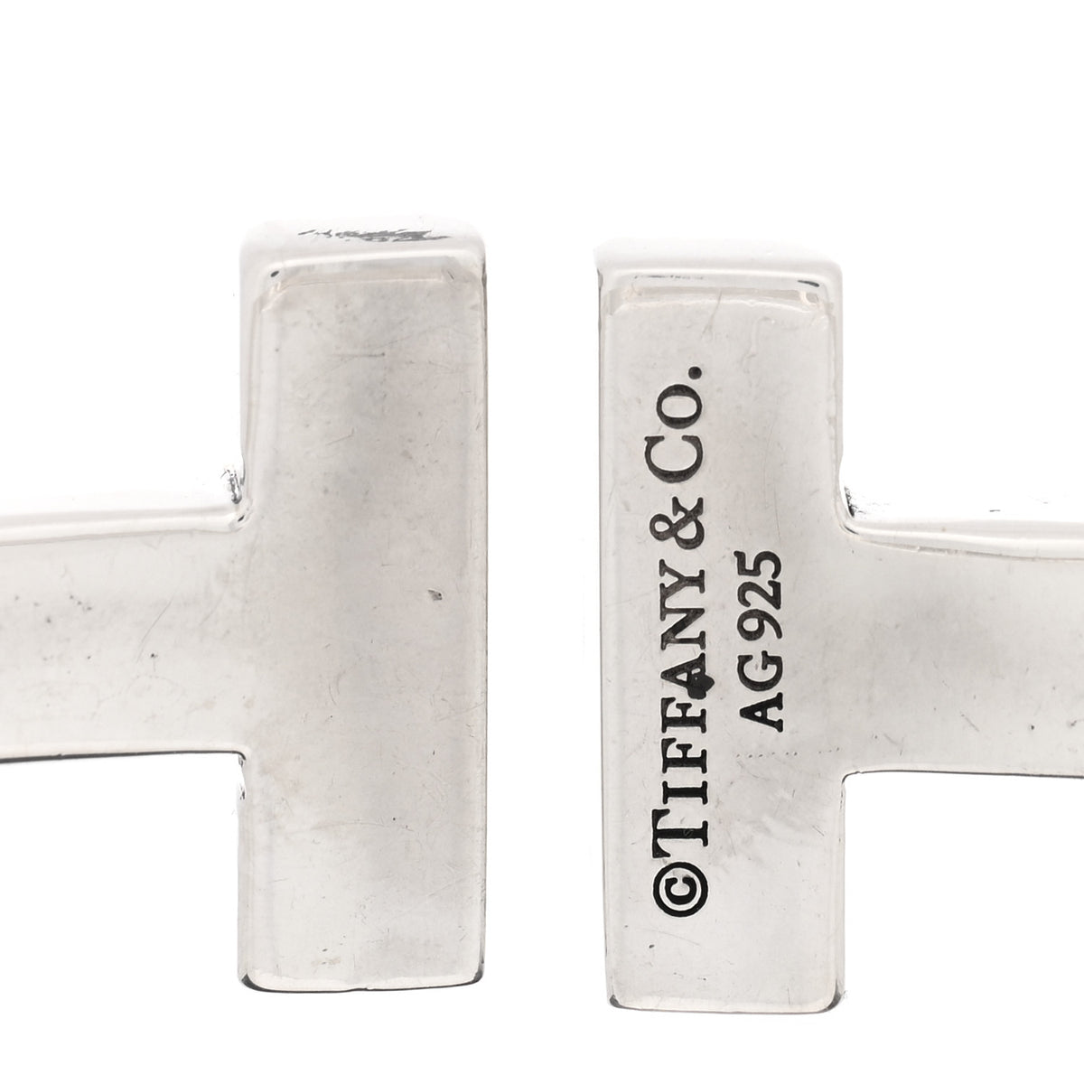 Tiffany Sterling Silver T Square Bracelet 3 of 3