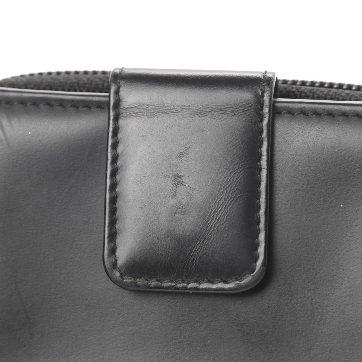 Monogram Zip Around Coin Wallet Black