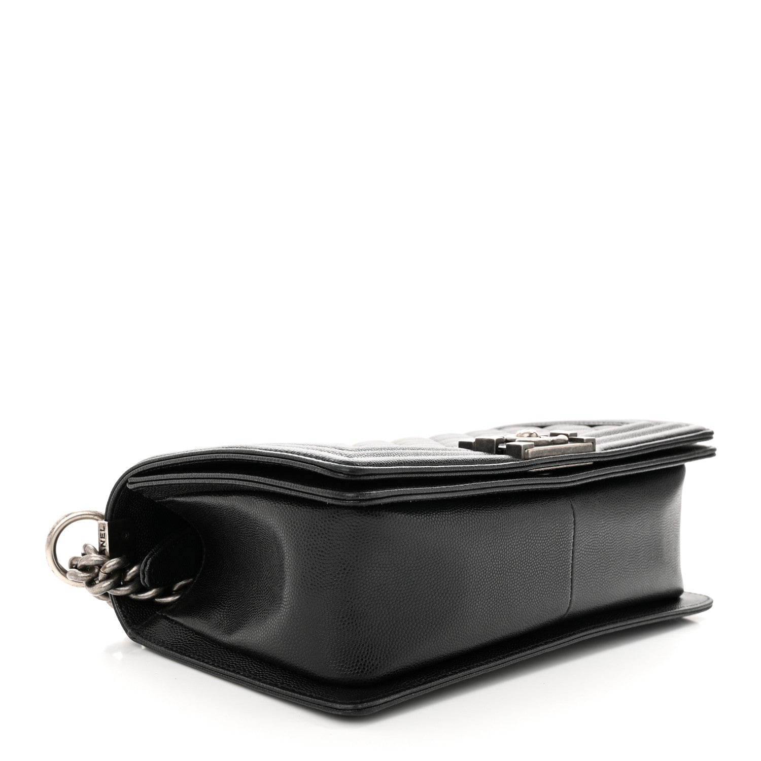 Chanel Caviar Quilted Medium Boy Flap Black 4 of 11