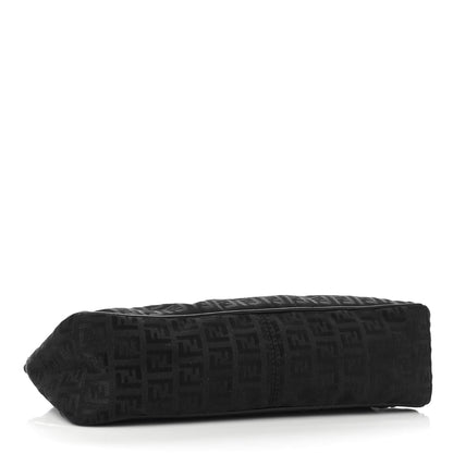 Fendi Zucchino Zip Top Tote Black 3 of 10