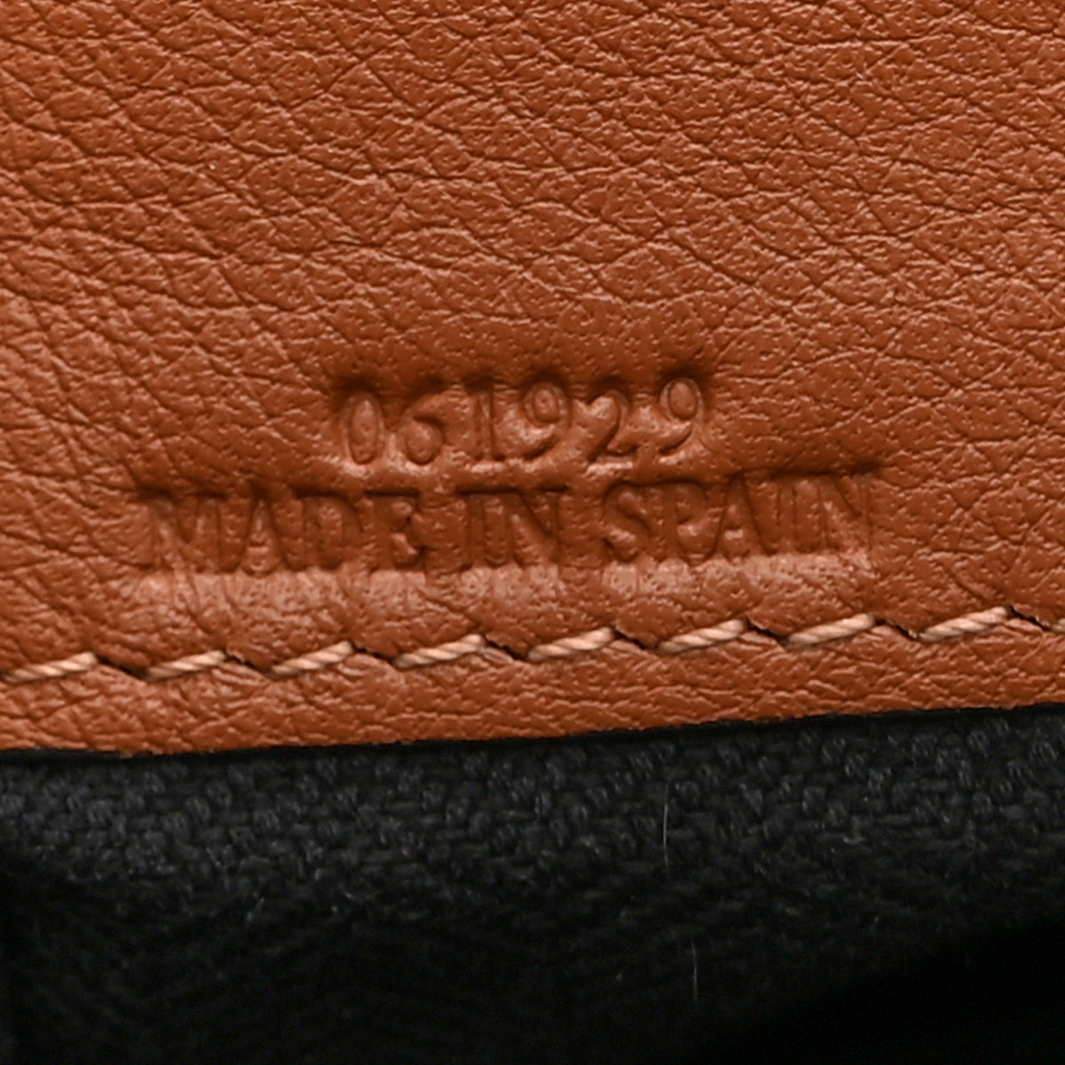 Loewe Calfskin Small Hammock Shoulder Bag Tan 7 of 10
