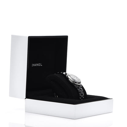 Chanel Stainless Steel Ceramic 33mm J12 Quartz Watch Black 5 of 5