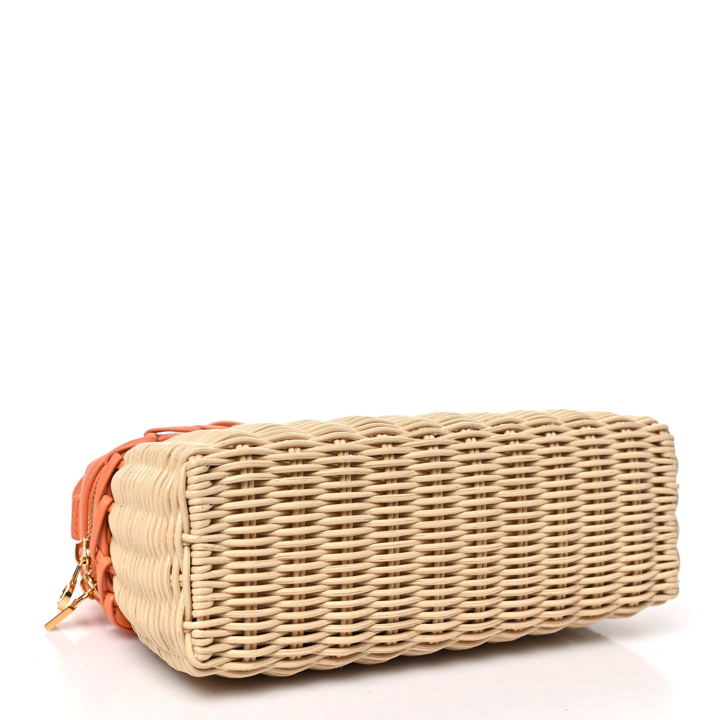 Wicker Calfskin L19 Extra Pocket Pouch Sun Kissed
