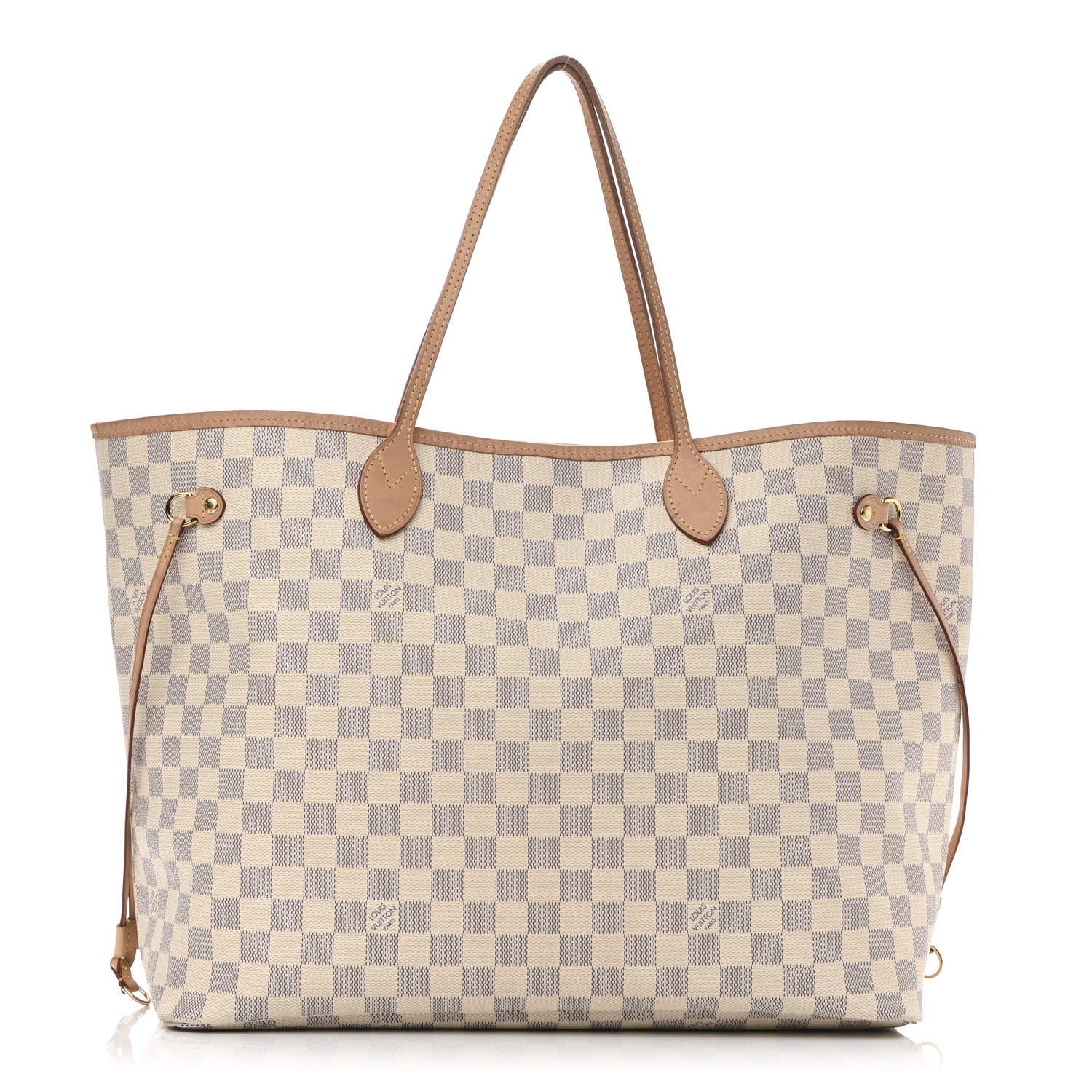 Louis Vuitton Damier Azur Neo Neverfull GM Rose Ballerine 3 of 14