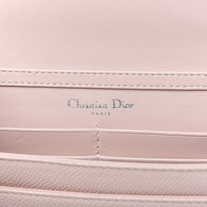 Christian Dior Grained Calfskin Diorama Wallet on Chain Pouch Nude 8 of 10
