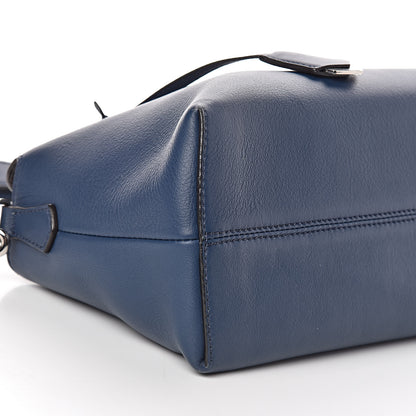 Fendi Vitello Dolce Medium By The Way Boston Bag Blue 8 of 9