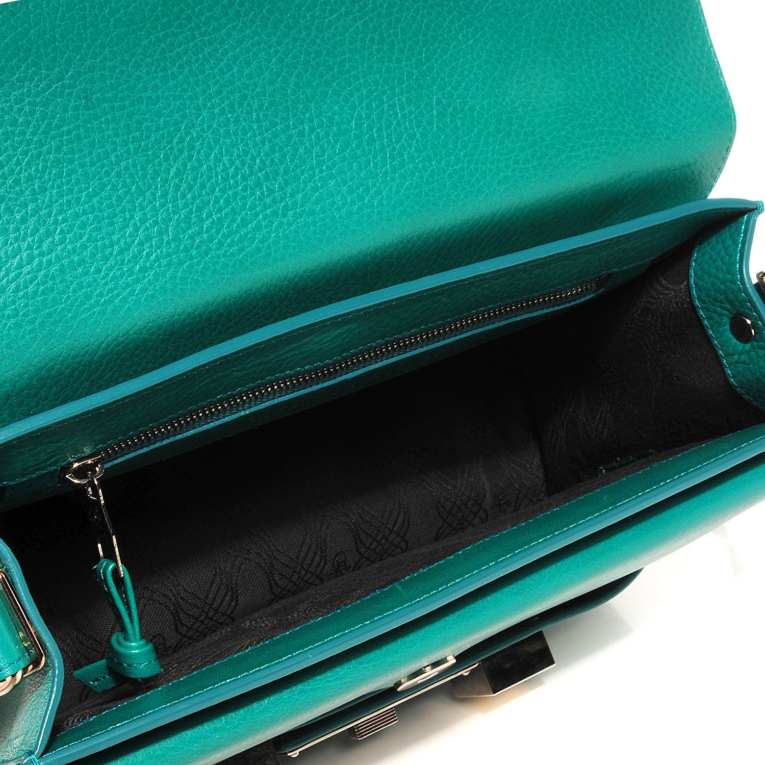 Proenza Schouler Calfskin PS11 Classic Shoulder Bag Emerald 5 of 12