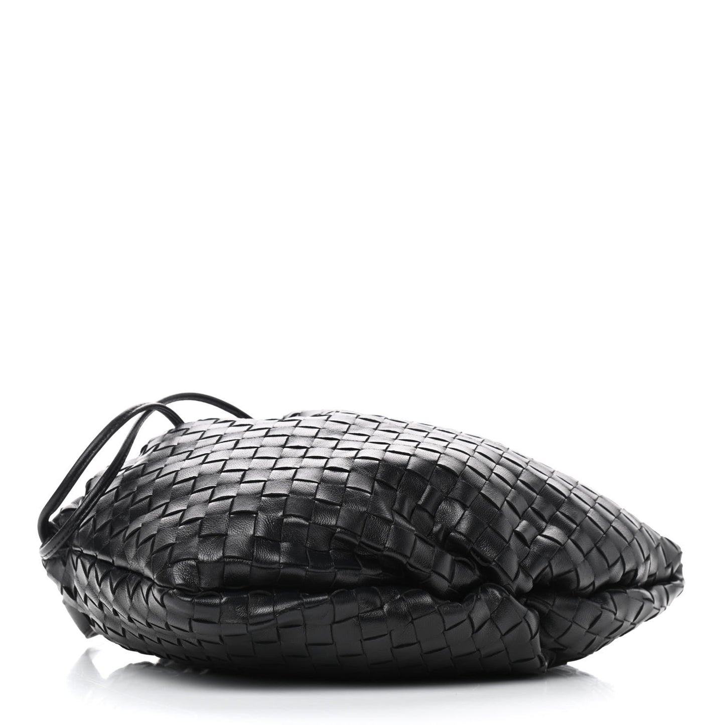 Nappa Intrecciato Small Bulb Black