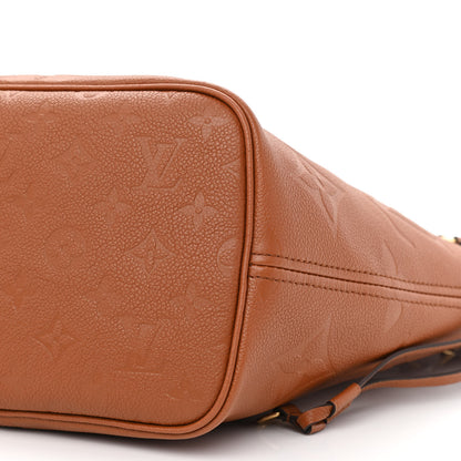 Louis Vuitton Empreinte Monogram Giant Neverfull MM Cognac 11 of 11