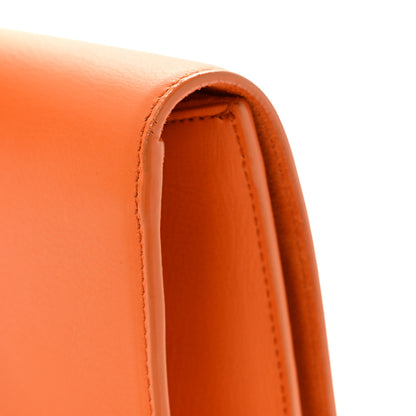 Saint Laurent Calfskin Classic Y Ligne Wallet Orange 11 of 13