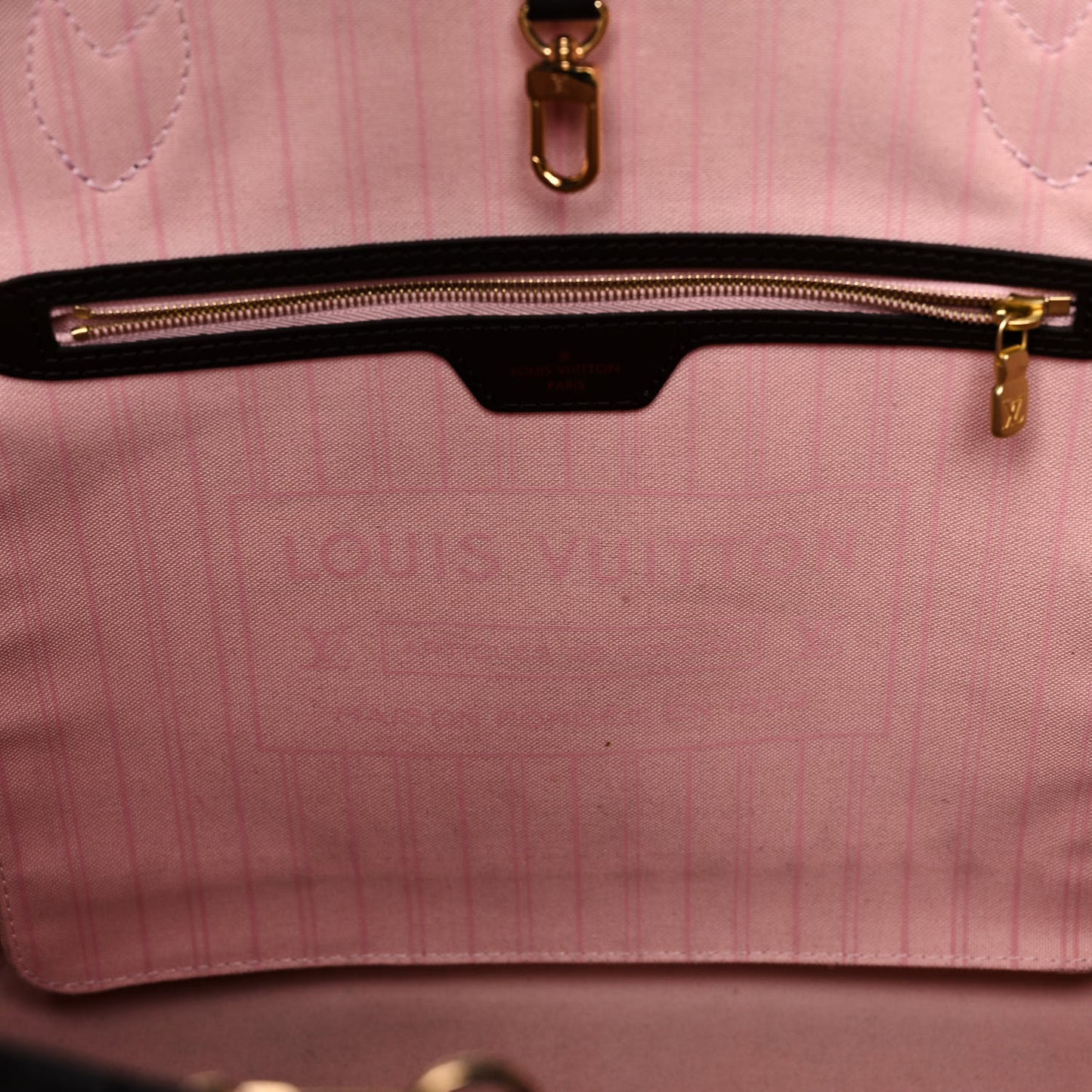 Damier Ebene Neo Neverfull MM Rose Ballerine