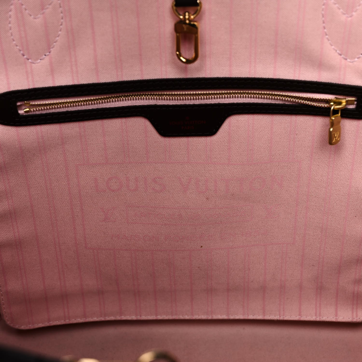 Louis Vuitton Damier Ebene Neo Neverfull MM Rose Ballerine 8 of 14