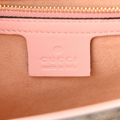 Gucci GG Supreme Monogram Calfskin Medium Padlock Shoulder Bag Beige Perfect Pink 6 of 10